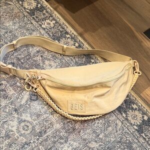 BEIS Cream Crossbody Bag